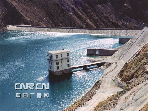 滿拉水電站一角