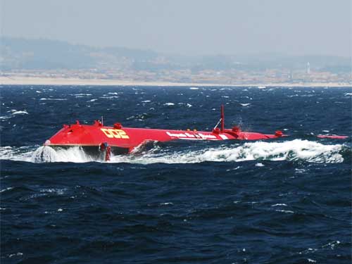 七大新型海洋能發電設計：巨蟒海浪發電機(圖)