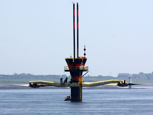 七大新型海洋能發電設計：巨蟒海浪發電機(圖)(2)