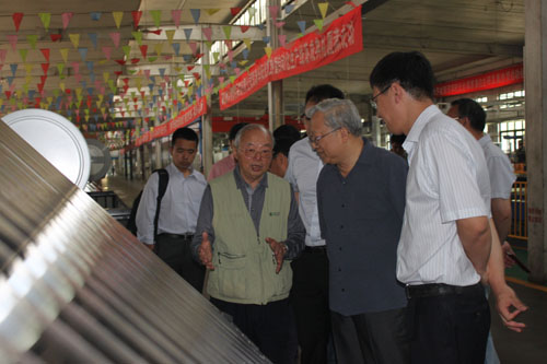 全國人大常委會原副委員長、原中國科學院院長路甬祥到訪...